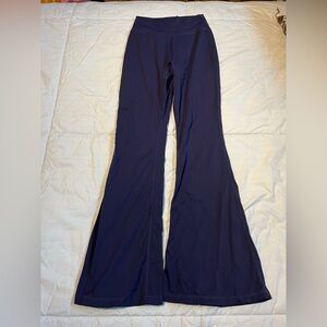 Navy Yoga Flare Pants